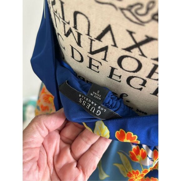 Guess Cassidy Sakura Floral Maxi Halter Dress - Picture 4 of 9